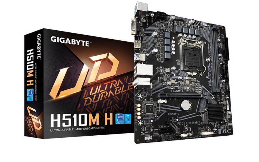 Motherboard Gigabyte H510M-H - Intel H510 SK1200/2xDDR4/1*PCI-e x 16+2*PCI-e/M.2/LAN1000/D-sub, HDMI