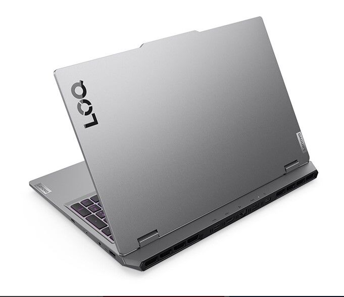 Laptop Lenovo LOQ 15AHP10, 15.6” FHD 144Hz, R7-250, 16GD5 bus 5600 (1x 16GB) (up to 32GB), 512GB SSD (Up to two drives, 2x M.2 SSD, M.2 2242 SSD up to 1TB each), WL+BT, 8G_RTX5050, Win11SL, RGB, Luna Grey, 2Y (15AHP10-83JG0047VN)
