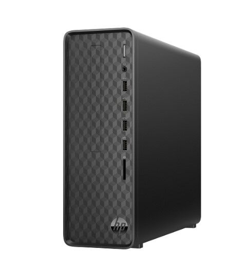 PC HP 7.8L S01-PF3014D - Slim Black - I3-13100 (4 core 8 thread Turbo 4.5GHz); 8GD4 + 1slot; SSD M.2 NVME 256GB + 2.5 SATA; Wi-Fi 6; BT5; K+M USB; VGA + HDMI; W11SL (A00B0PA)