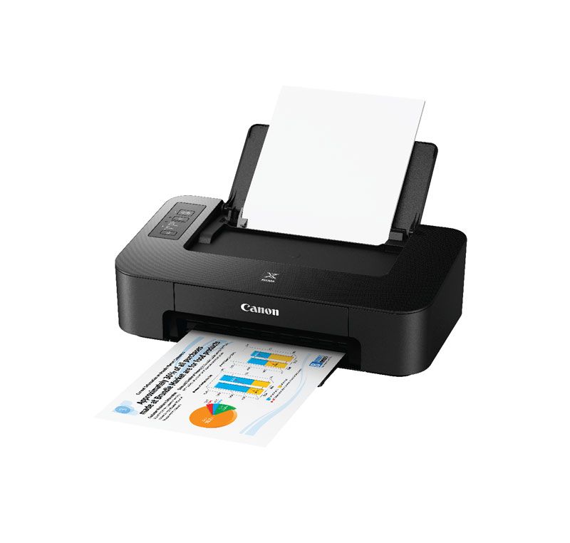 Máy in phun màu đơn năng Canon PIXMA TS207-A4; 7.7ipm(đen trắng) / 4ipm (màu); 4800*1200dpi; usb 2.0, PG-745S, CL-746S Chuyển đến phần đầu của thư viện hình ảnh