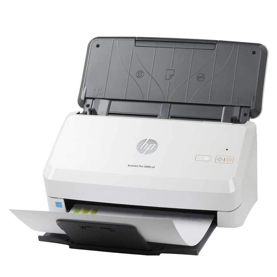 Scan HP 40ppm ScanJet Pro 3000S4 6FW07A - A4; Scan 2 mặt; ADF 50 trang; 600 dpi; 256MB; Giấy 40 đến 210 g/m2; USB 3.0