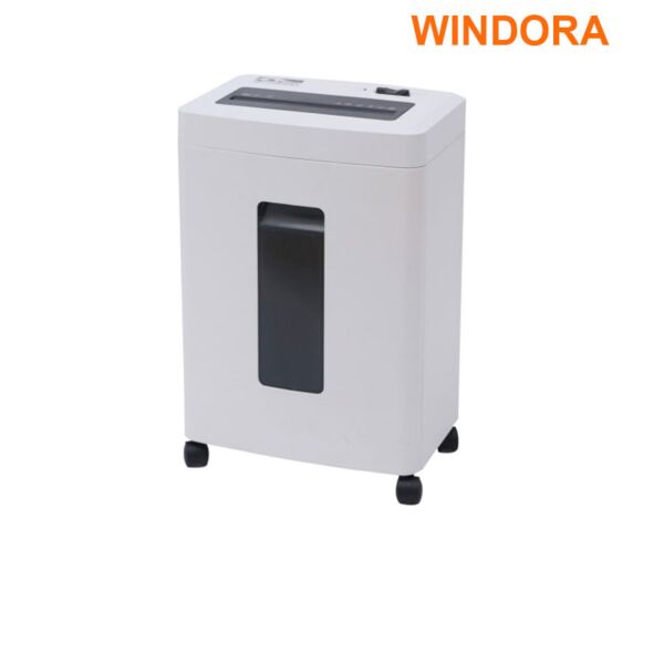 Máy hủy tài liệu WINDORA S31: A4/A5; 8-12 tờ; LCD; Hủy giấy, kim kẹp, kim bấm, card; hủy vụn; Miệng cắt: 230mm; <50db; hủy liên tục 8min; thùng 16L; 4 bánh xe; 1Y (WINDORA-S31)