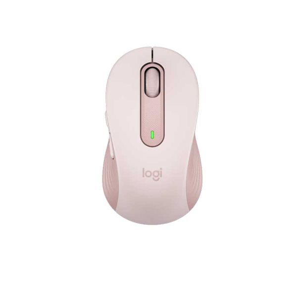 Chuột không dây Logitech M650 Signature - màu hồng - Bluetooth + Logi Bolt; Pin AA*1