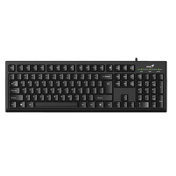 Bàn phím Genius KB-100 - USB 2.0; Tùy chỉnh cài đặt chức năng các phím F1-F12 theo nhu cầu