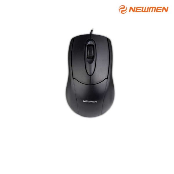 Chuột quang NEWMEN M005 - USB/3 nút/1000DPI/ Màu đen