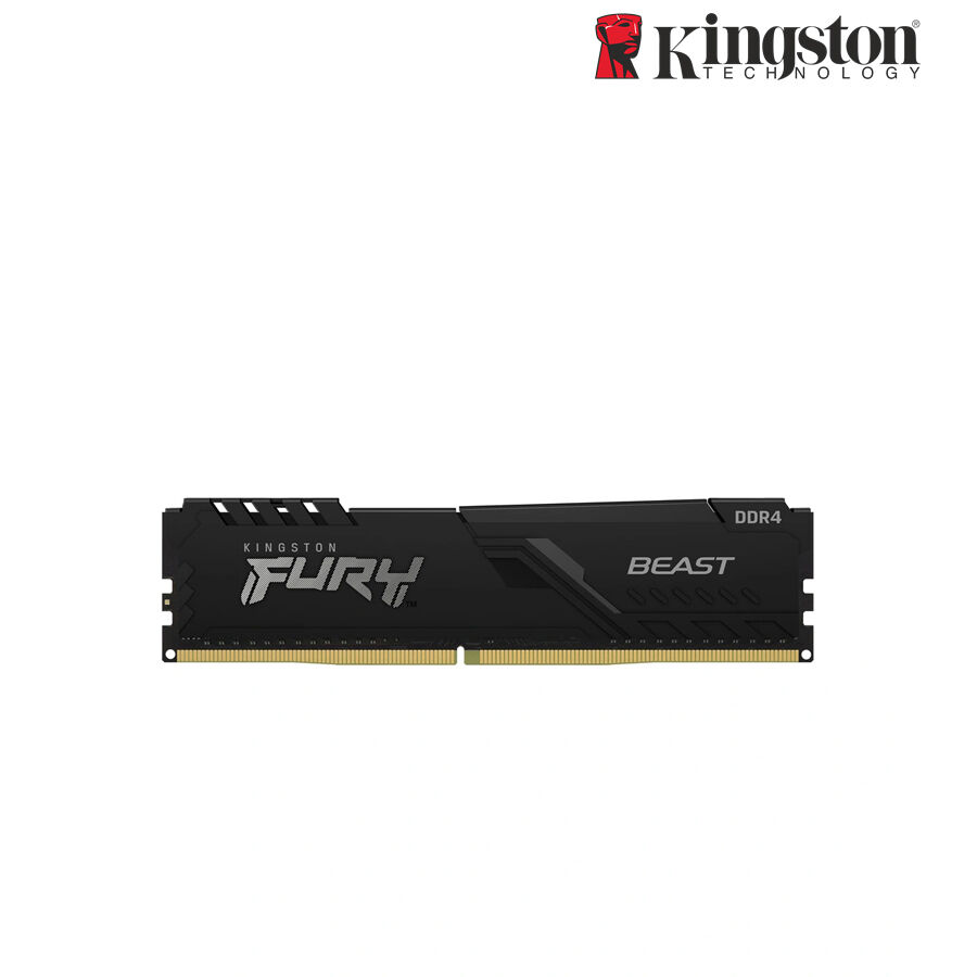 RAM DIMM DDR4 16GB Kingston Fury Beast(tản): 3200MT/s; CL16; 2Rx8; 1.2V; 3Y (KF432C16BB1/16WP)