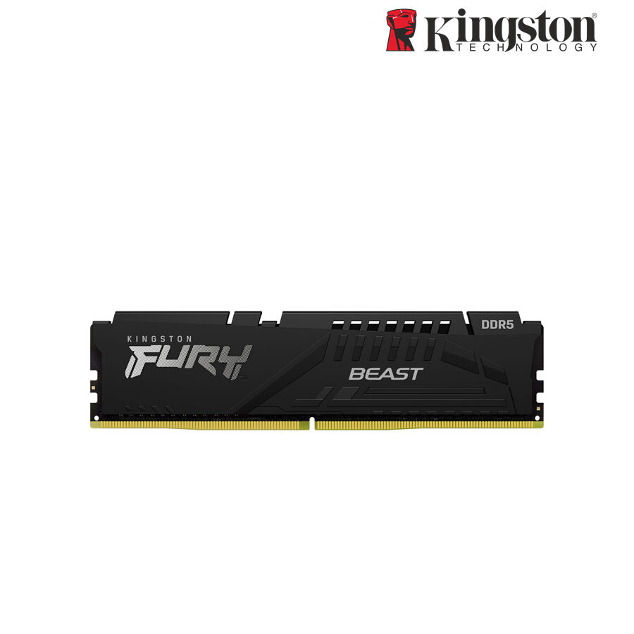 RAM 16GB PC DDR5 Kingston Fury Beast (Tản) 5600; 1x16GB; CL40; 1.1V ;3Y(KF556C40BB-16WP)