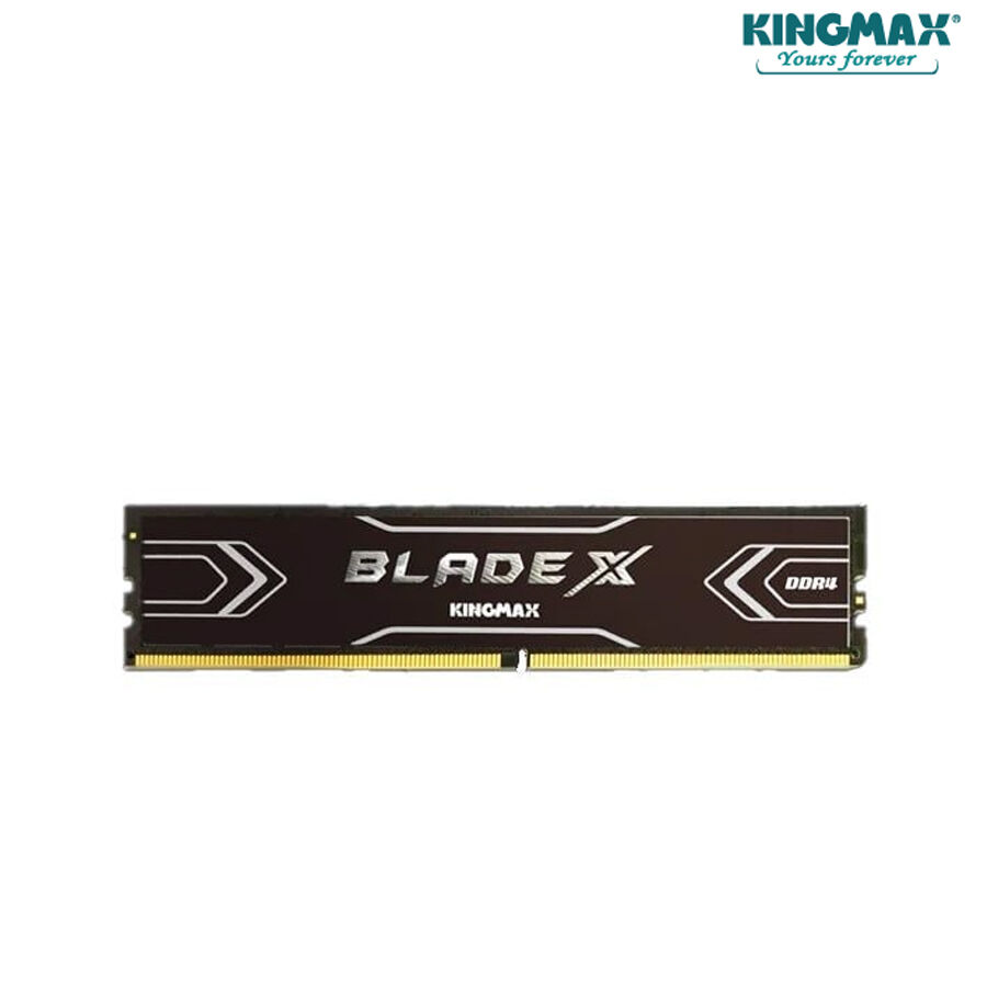 RAM DIMM DDR4 8GB Kingmax BLADE X (tản); 3200MT/s; CL17; 1Rx8; 1.35V; 3Y (KM-LD4A-3200-08GSBK18)