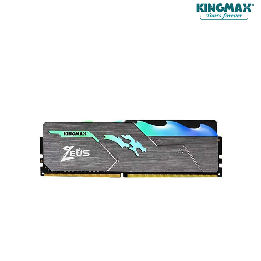 RAM DIMM DDR4 16GB Kingmax Zeus Dragon (Tản RGB); 3600MT/s; CL17; 1Rx16; 1.35V; 3Y (KM-LD4A-3600-16GSRT18)