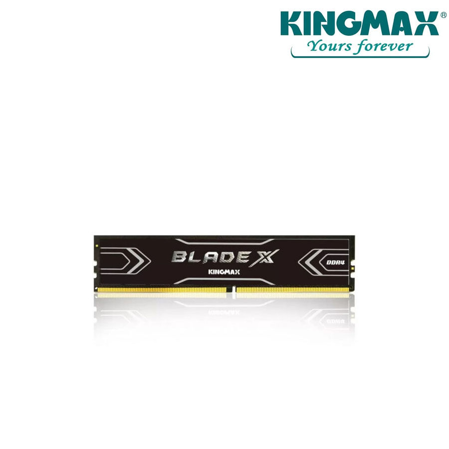 RAM 8GB 3200 DIMM DDR4 Kingmax BLADE X (tản): CL17; 1Rx8; 1.35V; 3Y (KM-LD4A-3200-08GSBB16)