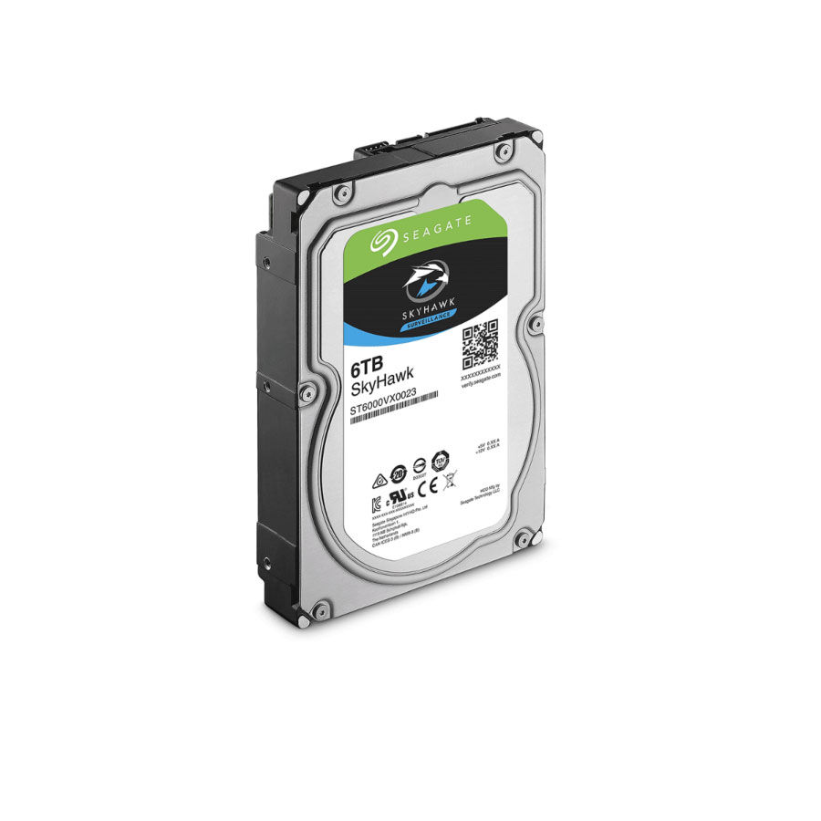 HDD 6TB 3.5-Inch Seagate Skyhaw: 5400RPM; SATA 6Gb/s; CMR; Cache 256MB; 3Y (ST6000VX009)