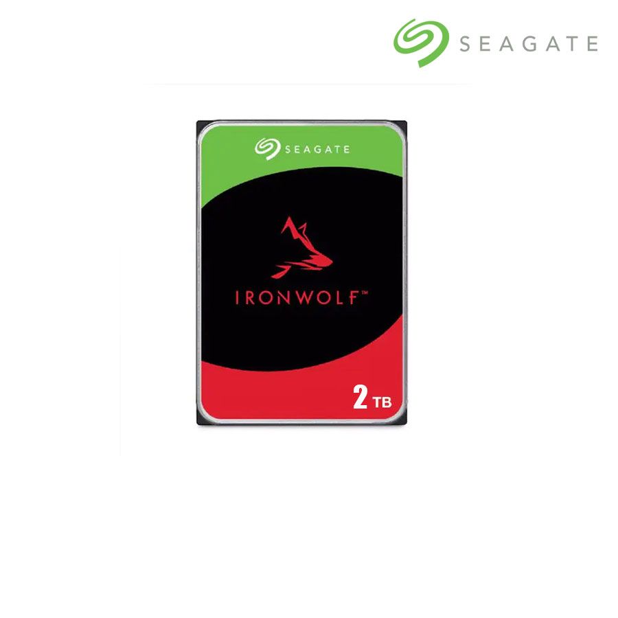 HDD 2TB 3.5- Seagate IronWolf -6Gb/s; 256MB cache; 5400rpm; 3Y + 3Y Help Data; (ST2000VN003)