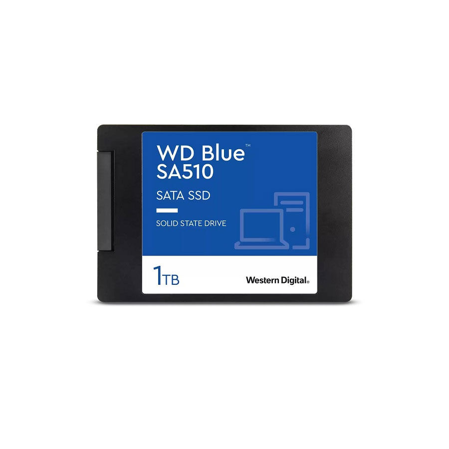 SSD 1TB 2.5 Sata WD Blue SA510: 3D NAND; 560MB/520MB; 400 TBW; 5Y(WDS100T3B0A-00AXR0)