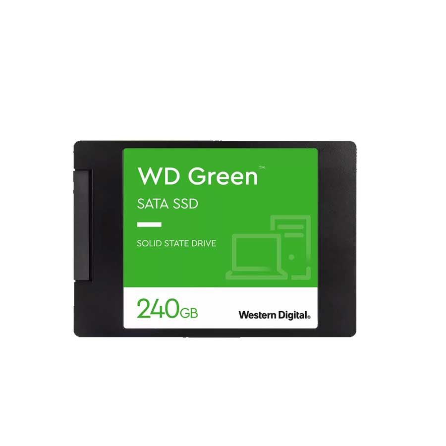 SSD 240GB 2.5-inch WD Green WDS240G3G0A Sata III; 545/465 MB/s; 3Y (WDS240G3G0A)