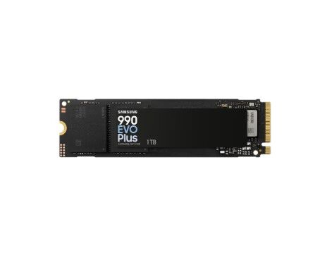 SSD 1TB M.2 2280 Samsung 990 EVO Plus NVMe; 7150/6300 MB/s; TBW 600TB; 5Y (MZ-V9S1T0BW)