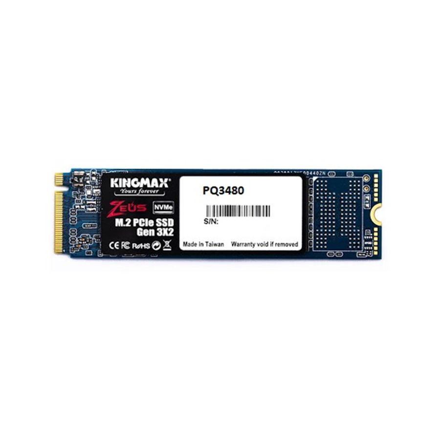 SSD 256GB Kingmax PQ3480 M.2 NVME 2280; 2250/1200 MB/s; TBW 180TB; 3Y (PQ3480-256G)