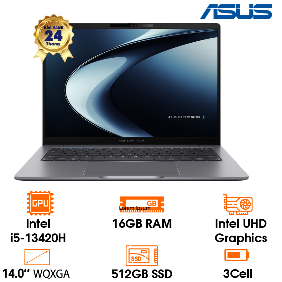 Laptop Asus P3405CVA - (14
