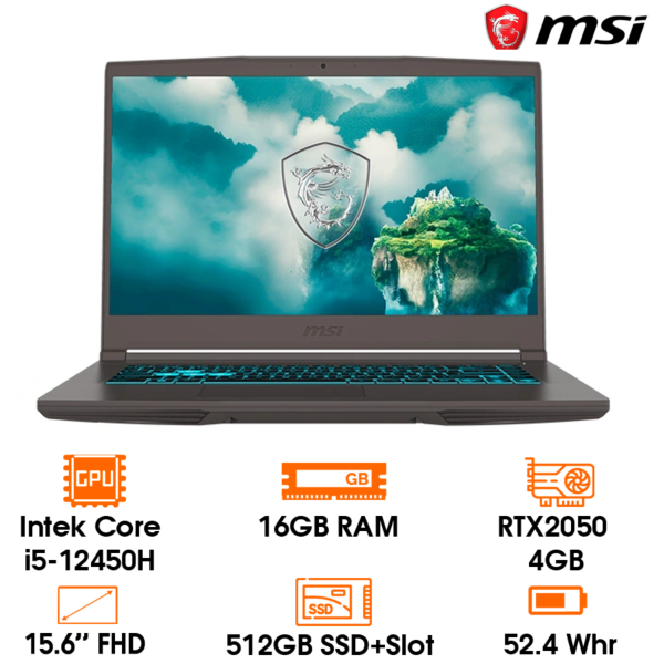 Laptop MSI Thin 15, 15.6