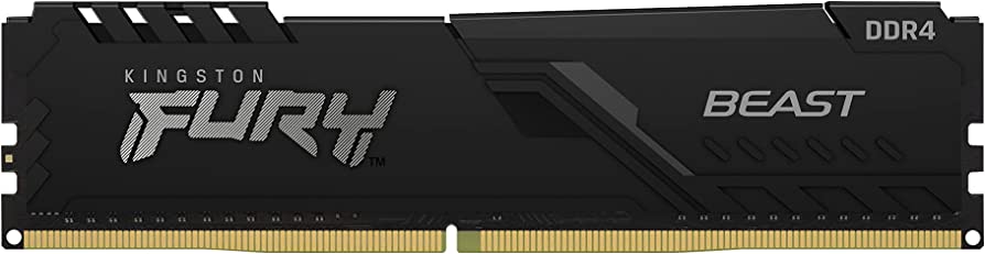 DDR4 Kingston Fury Beast Black 8GB/3200 CL16 1.2v (KF432C16BB/8)