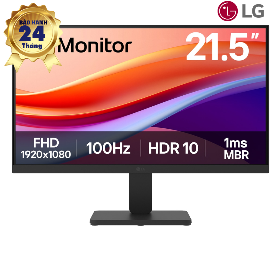 LCD 21.5-inch LG VA; FHD(16:9); 300cd/m2; 100Hz; 1ms; VESA 10x10; HDMI + VGA; Cable HDMI; 2Y (22U401A-B.ATVQ)