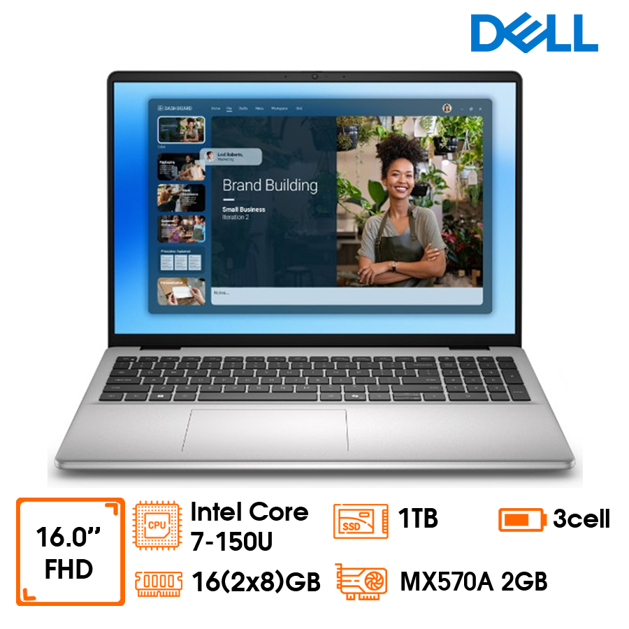 Laptop Dell 16 DC16251, 16