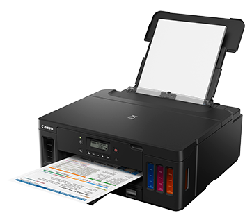 Máy in phun mầu đơn năng Canon G5070 (đảo mặt/wireless/ Lan) A4 tốc độ 13.0/6.8 ipm/độ phân giải 4800 x 1200 dpi/ usb 2.0 - mực GI-70 (BK/C/M/Y)