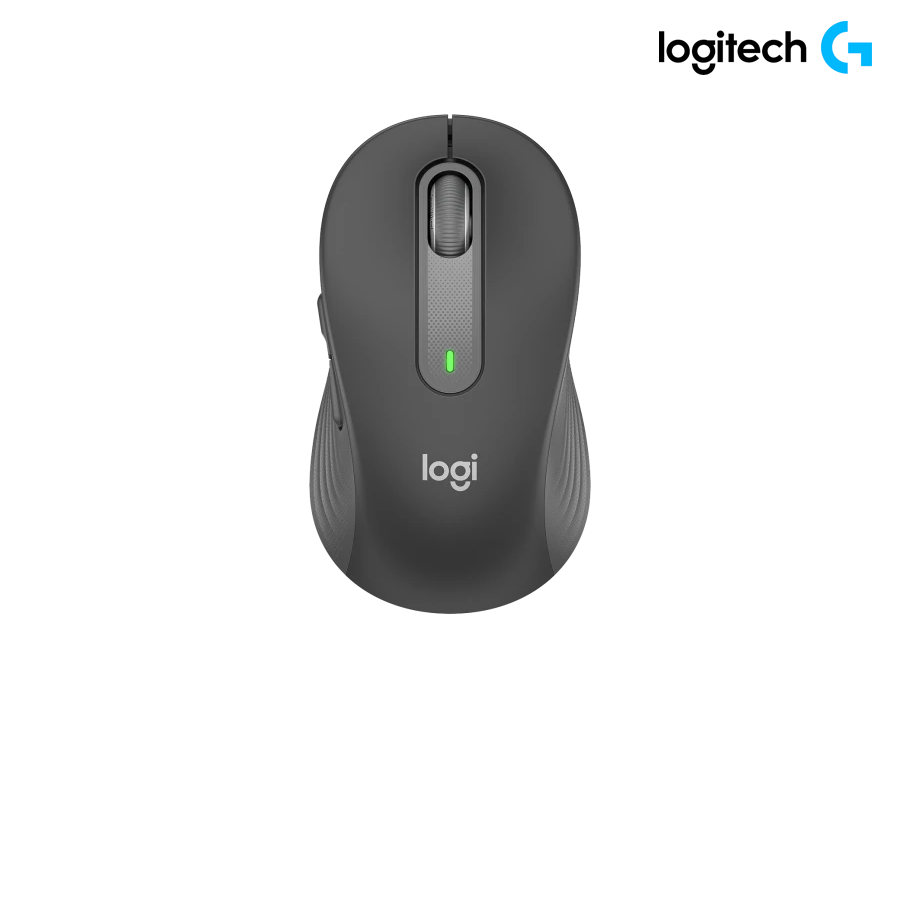 Chuột không dây Logitech M650 L Signature - màu đen - BT + Logi Bolt; Pin AA*1