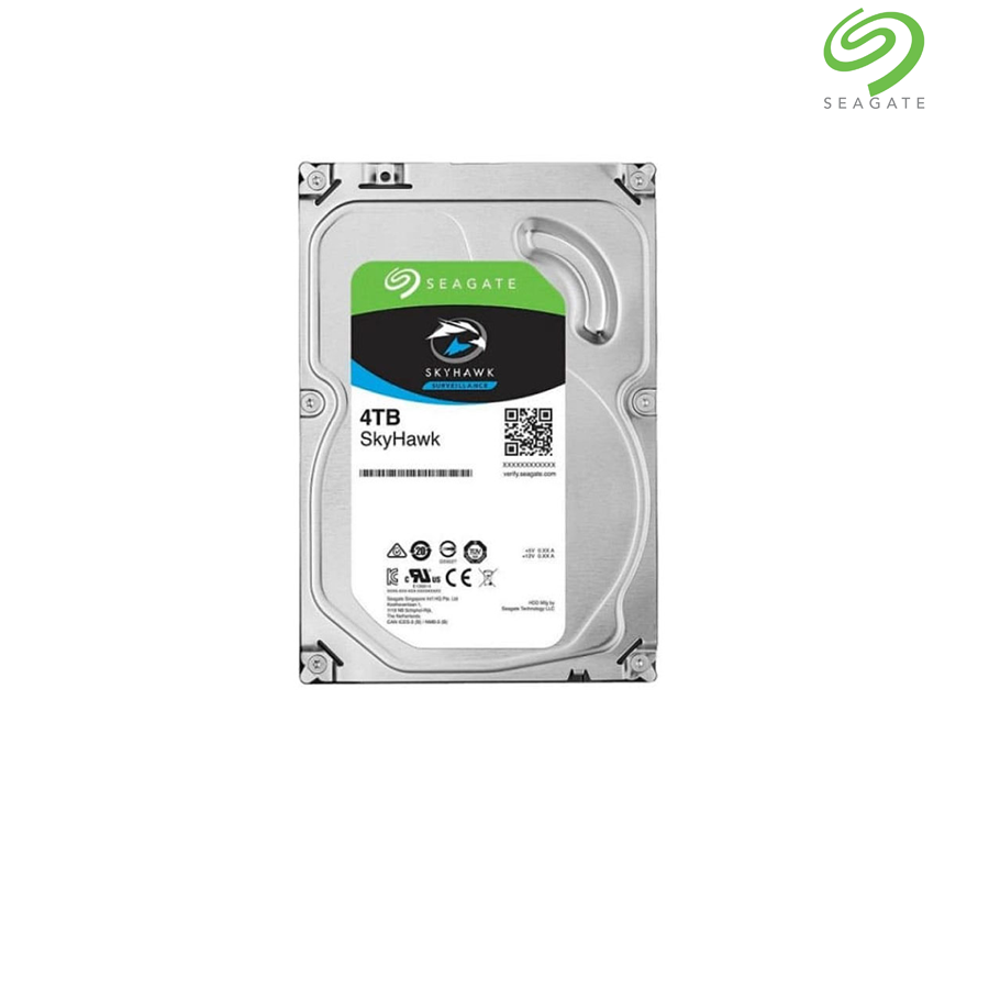 HDD 4TB 3.5 CAM Seagate Skyhawk: SATA3; Cache 256MB; 5400RPM; CMR; 3Y (ST4000VX016)