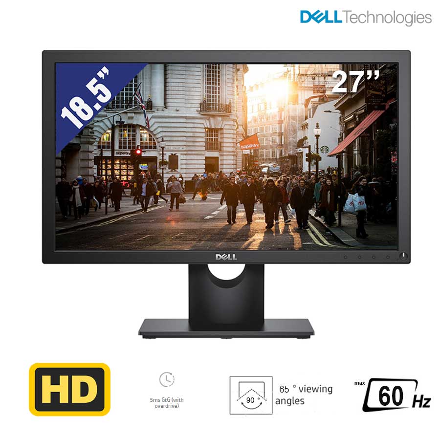 Màn hình Dell 18.5-inch E1916HV - 1366 x768; 5ms; 60Hz; 200cd/m2; D-sub