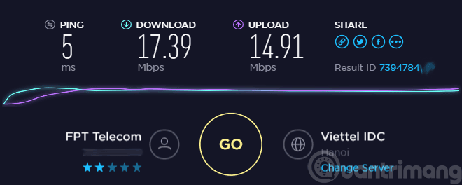 Kiểm tra tốc độ Internet, mạng Wifi FPT, VNPT, Viettel không cần phần mềm - Ảnh 3