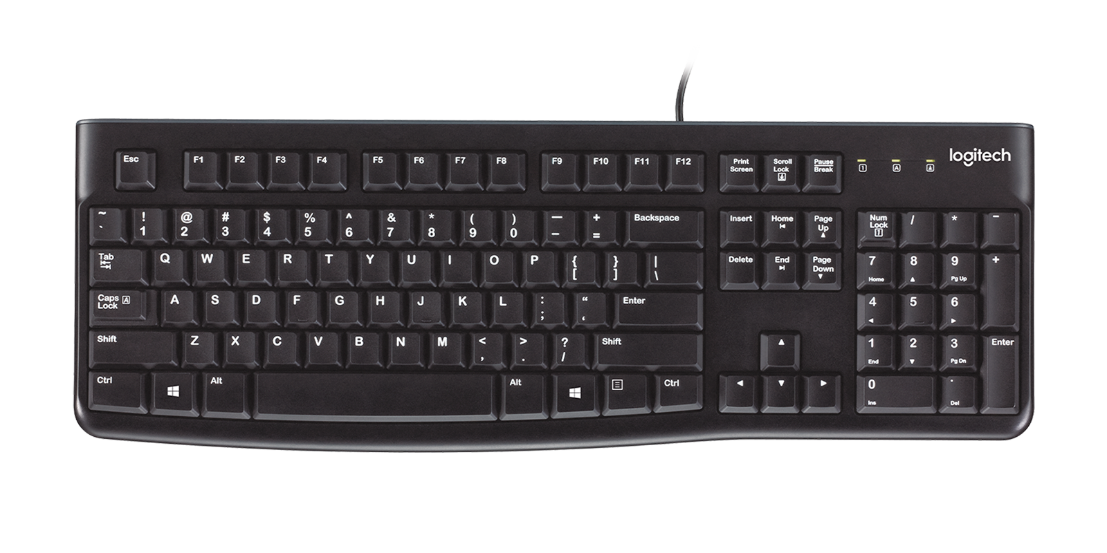 Bàn phím Logitech K120 - mầu đen, USB