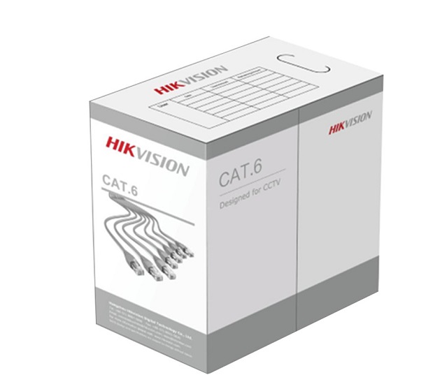 Cáp mạng Cat 6 Hikvision DS-1LN6UZC0 (305m/1c)