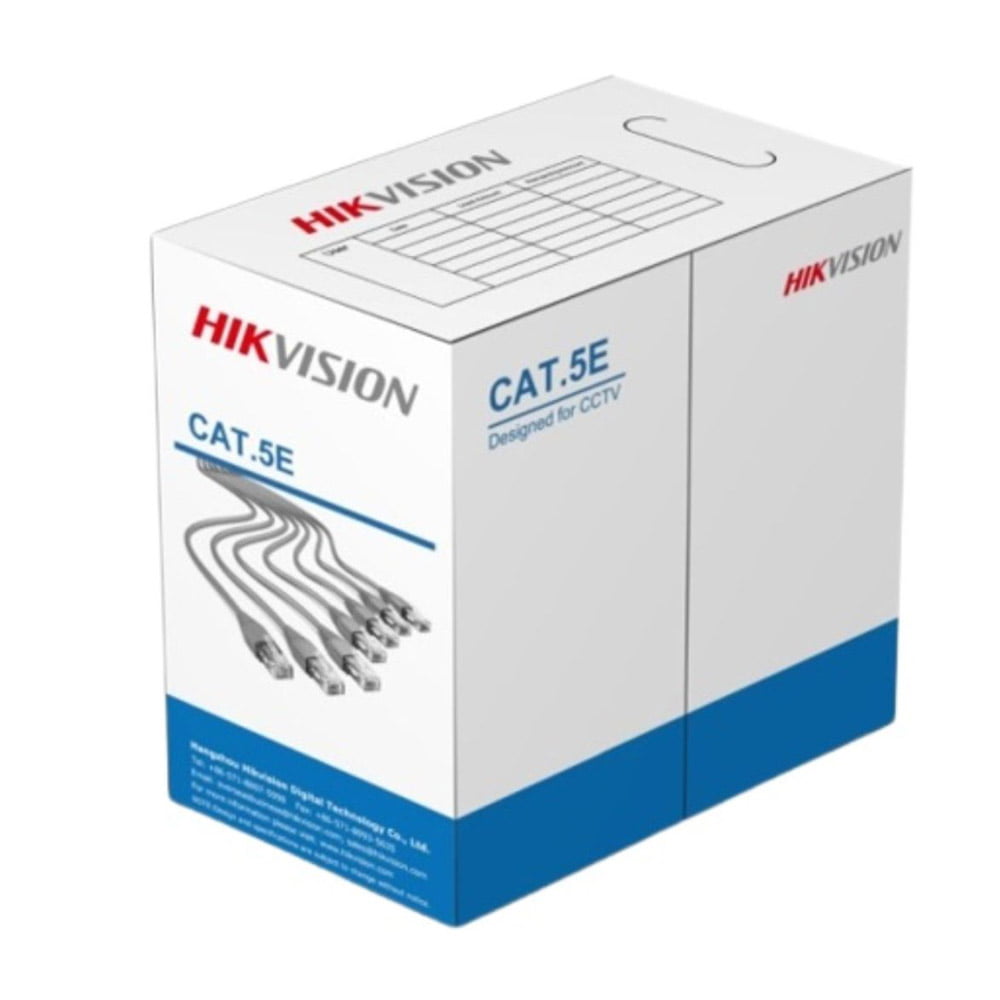 Cáp mạng Cat 5E Hikvision DS-1LN5EUEC0 (305m/1c)