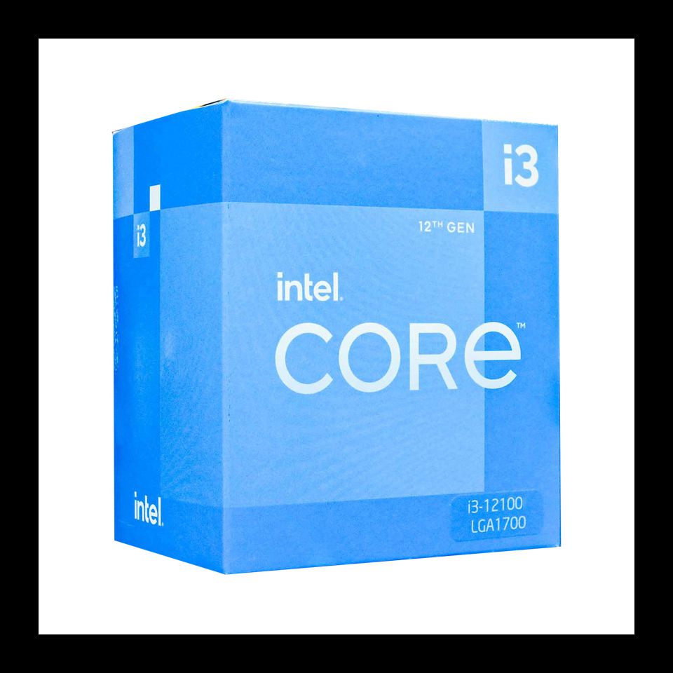 Bộ VXL Intel Core i3 12100 (3.3GHz turbo up to 4.3GHz, 4 nhân 8 luồng, 12MB Cache)