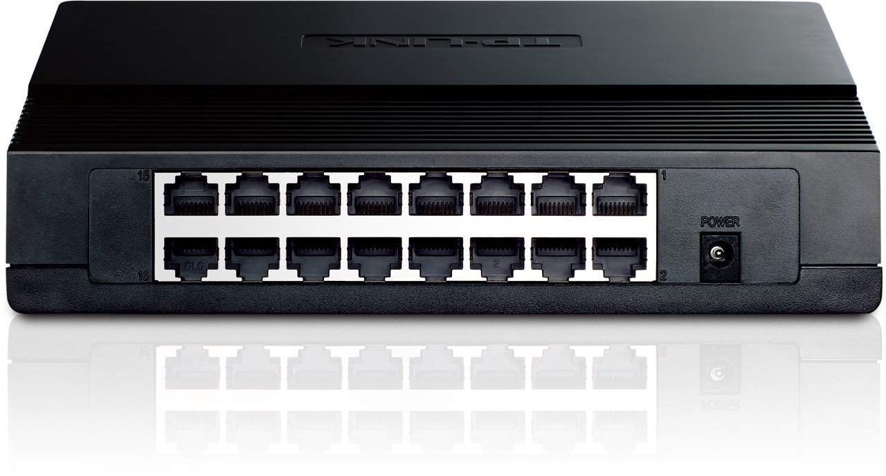 Switch TP-Link TL-SF1016D (16Port 10/100Mbps - Vỏ nhựa) - Ảnh 2