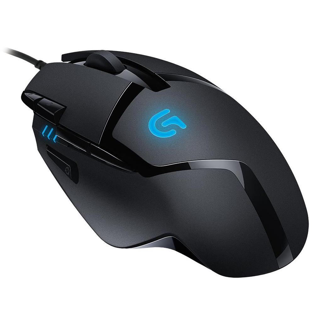 Chuột Gaming Logitech G402 Hyperion Fury Ultra-Fast FPS - Màu đen - 240-4000DPI; 500IPS; 8 nút; 16G