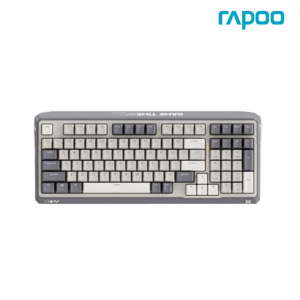 Bàn phím quang học IR Gaming Rapoo V750PRO-98 - màu đen,/xám/be, REDSWITCH, USB 2.0, 98 phím , Chống Thấm Nước & Bụi Chuẩn IP68, RGB-4 chế độ dải sáng-12778